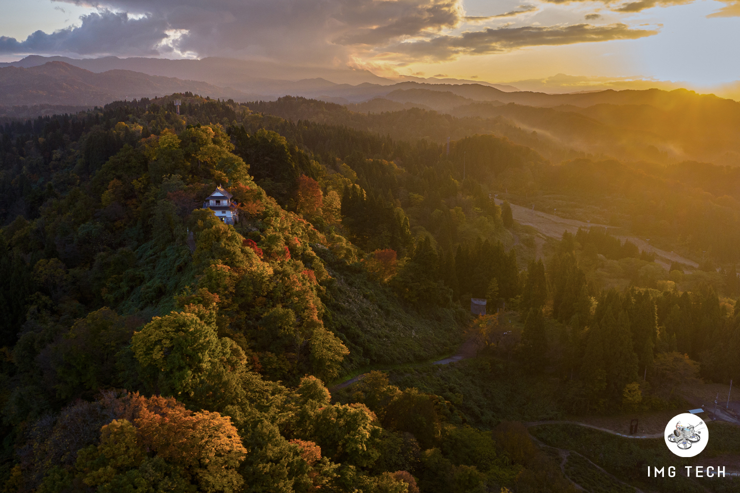 ドローン風景写真