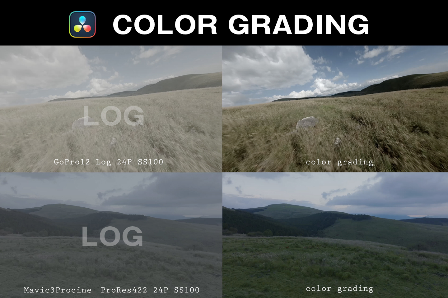 LOGカラーグレーディング